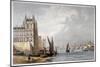 Westminster Bridge, London, 1863-null-Mounted Giclee Print