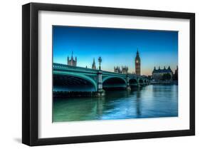 Westminster Bridge London-null-Framed Art Print