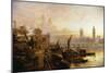 Westminster Bridge, London-Claude T. Stanfield Moore-Mounted Giclee Print