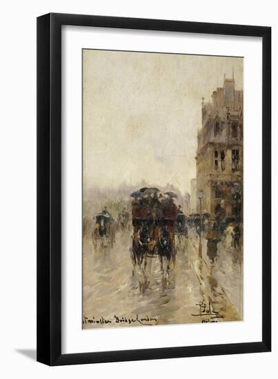 Westminster Bridge, London-Paolo Sala-Framed Giclee Print