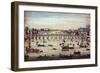 Westminster Bridge, Looking Westward, 1747-John Boydell-Framed Giclee Print