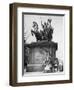 Westminster Bridge Monument, London, 1926-1927-McLeish-Framed Giclee Print