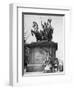 Westminster Bridge Monument, London, 1926-1927-McLeish-Framed Giclee Print