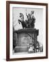 Westminster Bridge Monument, London, 1926-1927-McLeish-Framed Giclee Print