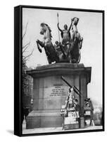 Westminster Bridge Monument, London, 1926-1927-McLeish-Framed Stretched Canvas