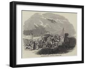Westminster-Bridge Sketched on Monday Last-null-Framed Giclee Print