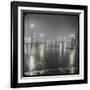 Westminster Bridge Street by Night-null-Framed Photographic Print