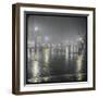 Westminster Bridge Street by Night-null-Framed Photographic Print