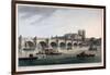 Westminster Bridge, Westminster Abbey and Westminster Hall, London, 1789-Joseph Constantine Stadler-Framed Giclee Print