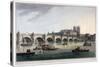 Westminster Bridge, Westminster Abbey and Westminster Hall, London, 1789-Joseph Constantine Stadler-Stretched Canvas