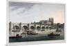 Westminster Bridge, Westminster Abbey and Westminster Hall, London, 1789-Joseph Constantine Stadler-Mounted Giclee Print