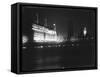 Westminster by Night-null-Framed Stretched Canvas