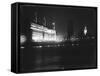 Westminster by Night-null-Framed Stretched Canvas