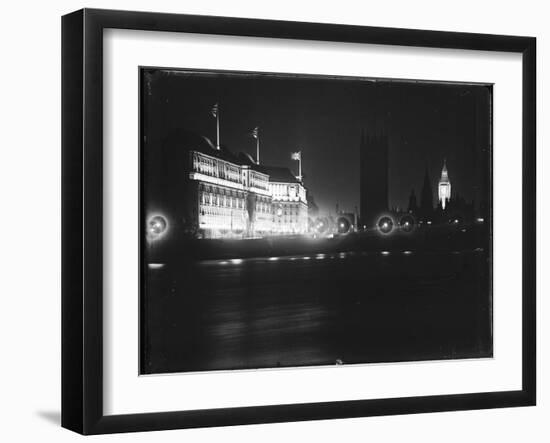 Westminster by Night-null-Framed Photographic Print