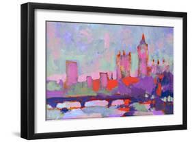 Westminster Fauve, 2007-Clive Metcalfe-Framed Giclee Print