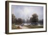 Westminster from St. James's Park-Carlo Bossoli-Framed Giclee Print