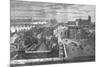 Westminster from the Roof of Whitehall, 1807-null-Mounted Giclee Print