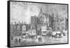 Westminster Hall, 1808-Swain-Framed Stretched Canvas