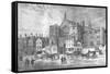 Westminster Hall, 1808-Swain-Framed Stretched Canvas