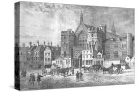 Westminster Hall, 1808-Swain-Stretched Canvas