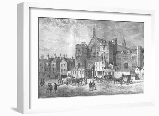 Westminster Hall, 1808-Swain-Framed Giclee Print