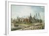 Westminster Hall and Abbey, Engraved by Daniel Havell-John Gendall-Framed Giclee Print