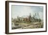 Westminster Hall and Abbey, Engraved by Daniel Havell-John Gendall-Framed Giclee Print