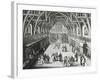 Westminster Hall, the First Day of Term, a Satirical Poem, 1797 Engraved by c.Mosley-Hubert Gravelot-Framed Giclee Print