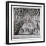 Westminster Hall, the First Day of Term, a Satirical Poem, 1797-C Mosely-Framed Giclee Print