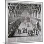 Westminster Hall, the First Day of Term, a Satirical Poem, 1797-C Mosely-Mounted Giclee Print