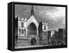 Westminster Hall-Thomas H Shepherd-Framed Stretched Canvas