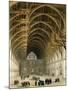 Westminster Hall-T. & Pugin Rowlandson-Mounted Giclee Print