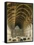 Westminster Hall-T. & Pugin Rowlandson-Framed Stretched Canvas