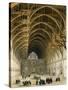 Westminster Hall-T. & Pugin Rowlandson-Stretched Canvas