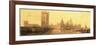 Westminster: Houses of Parliament, c.1860-David Roberts-Framed Giclee Print