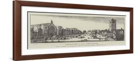 Westminster in 1650-Wenceslaus Hollar-Framed Giclee Print