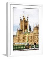 Westminster - In the Style of Oil Painting-Philippe Hugonnard-Framed Giclee Print