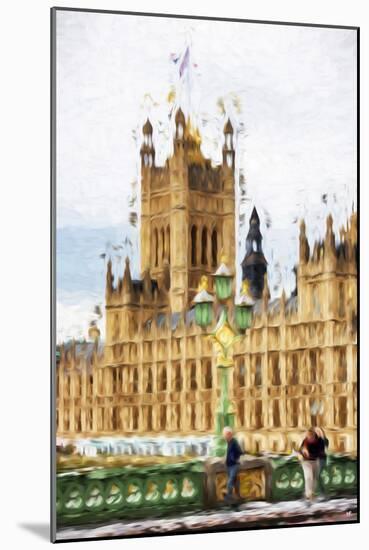 Westminster - In the Style of Oil Painting-Philippe Hugonnard-Mounted Giclee Print