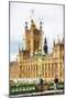 Westminster - In the Style of Oil Painting-Philippe Hugonnard-Mounted Giclee Print