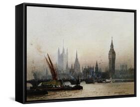 Westminster, London-Fred E.J. Goff-Framed Stretched Canvas