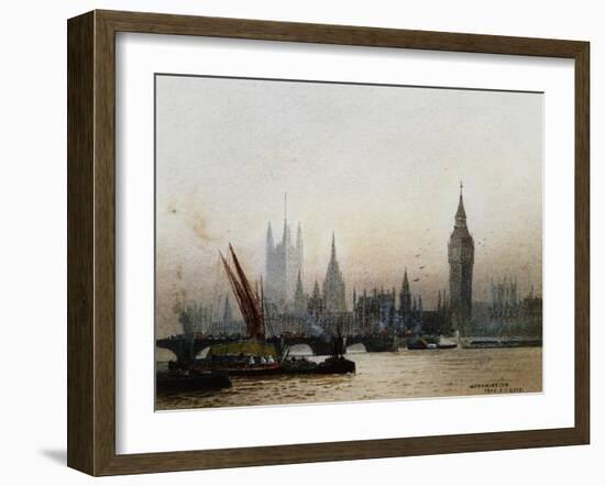 Westminster, London-Fred E.J. Goff-Framed Giclee Print