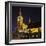 Westminster Palace, Big Ben, at Night, London, England, Great Britain-Rainer Mirau-Framed Photographic Print