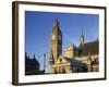 Westminster Palace, Big Ben, London, England, Great Britain-Rainer Mirau-Framed Photographic Print