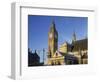 Westminster Palace, Big Ben, London, England, Great Britain-Rainer Mirau-Framed Photographic Print
