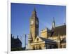 Westminster Palace, Big Ben, London, England, Great Britain-Rainer Mirau-Framed Photographic Print