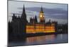 Westminster Palace, Clock Tower, London, England-null-Mounted Photographic Print