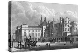 Westminster Parliament-Thomas H Shepherd-Stretched Canvas
