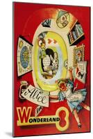 Westminster Pop-Up Book for Alice in Wonderland-null-Mounted Art Print
