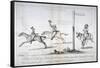 Westminster Races..., 1784-Isaac Cruikshank-Framed Stretched Canvas