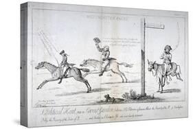 Westminster Races..., 1784-Isaac Cruikshank-Stretched Canvas